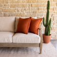 thumbnail image 5 of Sunbrella Sorra Home  Indoor/Outdoor Top Stitch (Set of 2) 20 in Pillows 20 x 20 x 6 in - Canvas Charcoal, 5 of 5