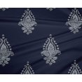 thumbnail image 4 of oneOone Polyester Lycra Fabric Leaves|Floral & Paisley Block Printed Craft Fabric BTY 56 Inch Wide, 4 of 4