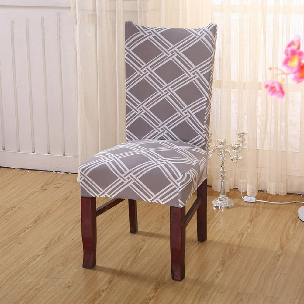 High Back Chair Cover Replacement For Dining Room, Universal Stretch