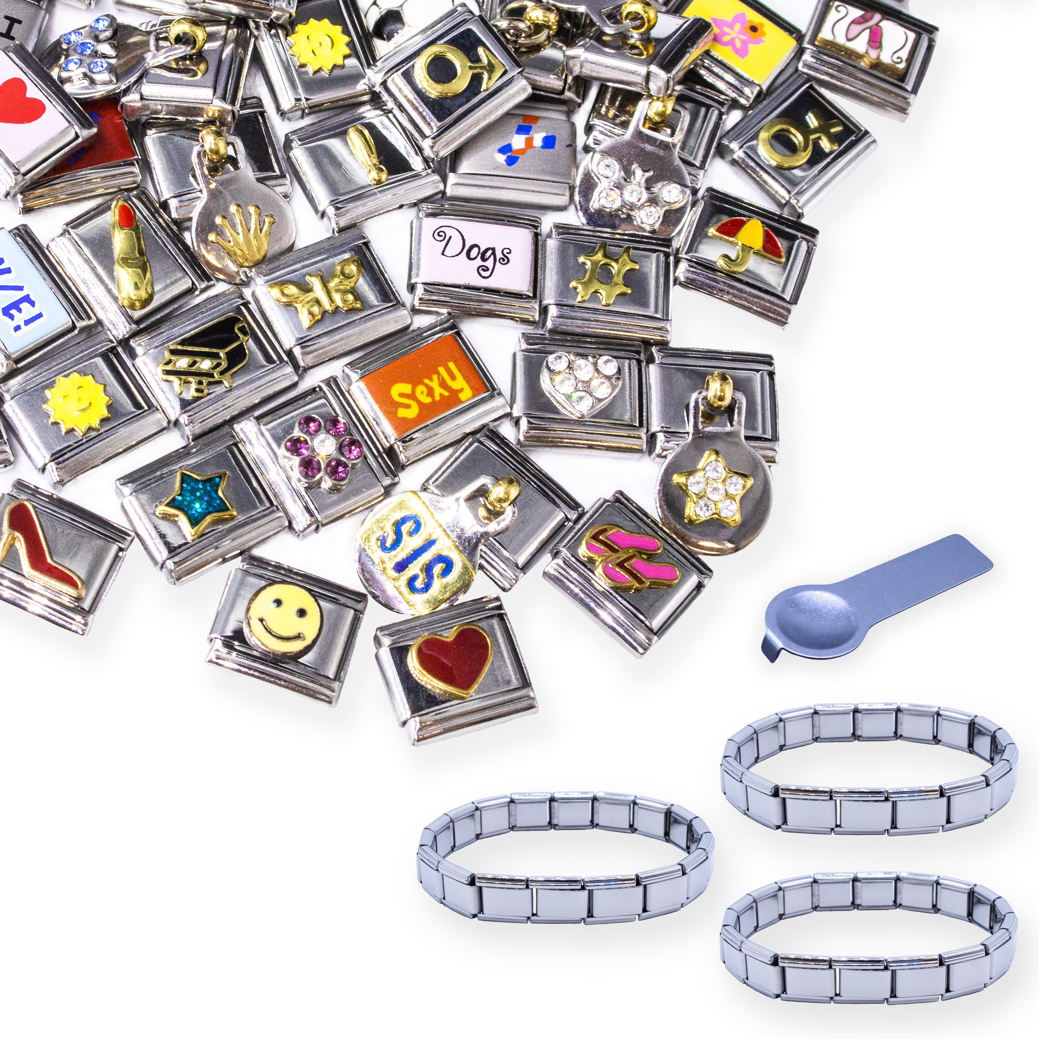 SentoSphere Just for Boys DIY Crafting Plastic Bracelet - Walmart.com