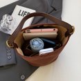 thumbnail image 2 of Bolso Hombro para Mujer Y Hombre Con Correa Ajustable (marrón Azúcar Marrón), 2 of 9