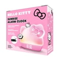 thumbnail image 5 of Hello Kitty Sunrise Alarm Clock with Wake-Up Light, RGB Color-Changing Night Light & Ambient Lamp, LED Time/Date/Temperature Display, USB Powered with Device Charging Port (Pink), 5 of 6