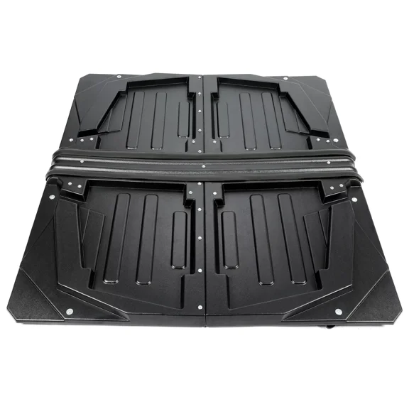 Kojem Hard Top Roof for 2009-2014 Polaris Ranger Crew 800 with Round Roll Cage Tubing Only 4Pcs Black