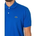 thumbnail image 4 of Lacoste Classic Fit Polo Shirt, Blue, 4 of 5