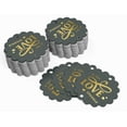 thumbnail image 3 of Inkdotpot Pack Of 100 Real Gold Foil Paper Tags Let Love Sparkle Wedding Favor Hang Tags, 3 of 6