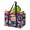 Multicolor 4, variant on CURLYOOT Boho Floral Reusable Grocery Bag, Large Foldable Grocery Totes Shopping Bag for Groceries, Paisley Shopping Bags with Handles for Kitchen Trunk Picnic