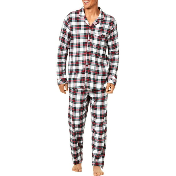 Family PJs Family PJs Mens Christmas Holiday Pajama Set