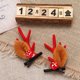 thumbnail image 4 of Toystoory Diadema de Navidad para fiesta de vacaciones, Cosplay, tocado de Navidad, Clips laterales de moda, accesorios de joyería para de niños y Kits de decoración para fiestas pinza de pelo rojo Toystoory HA070568-03, 4 of 6