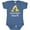 Indigo, variant on Inktastic Mommom Loves Me Childs Giraffe Boys or Girls Baby Bodysuit