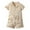 Beige, variant on Baby Clothes Boy Children Kids Boys Summer Cotton Button Printed Short Sleeve Beach 1t 2t 3t 4t 5t 6t T-Shirt & Shorts Set Tops Long Pants 2-Piece