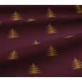 thumbnail image 4 of oneOone Viscose Jersey Fabric Christmas Tree Ikat Print Fabric BTY 60 Inch Wide, 4 of 4