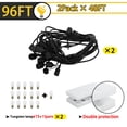 thumbnail image 6 of FDW LED 11W Edison Vintage Light Bulbs, Weatherproof (2 Pack), 6 of 7
