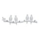 thumbnail image 5 of Gancho decorativo para pájaros, perchero decorativo de pared para entrada de porche pájaro blanco 4, 5 of 9