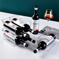 thumbnail image 2 of Estante de plástico para bebidas y cerveza, estante para almacenamiento de tazas, estante para tazas multicapa de escritorio, organizador de botellas de agua construido para el futuro, 2 of 12