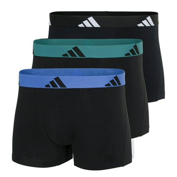Adidas Men Boxer Shorts Cotton Black M