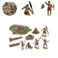 thumbnail image 6 of FashionCha Primitive People Statue Micro Decorative Ornaments Crafts Novelty Primitive Life, 6 of 9