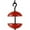 Ruby Red, variant on Mosaic Birds Double Hanging Poppy Feeder