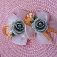 thumbnail image 1 of Cabezas de flores artificiales de 3,5 CM, decoración de cocina para el hogar para boda DIY (gris), 1 of 5