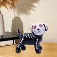 thumbnail image 4 of Dserhfy Day of The Dead Dog Cat Figurine Halloween Skull Animal Statue Resin Skeleton Sculpture for Home Desk Decoration, 4 of 8