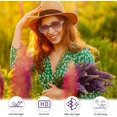 thumbnail image 6 of 2 Pairs Womens Polarised Sunglasses Valentines Gifts Oversized Retro Cat Eye Shades UV400 Protection Trendy Foldable Driving Glasses Lightweight Ladies Sun Glasses Big Frame Outdoor Travel Shopping, 6 of 7