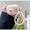 thumbnail image 1 of Funda LiWerlly para Apple AirPods Pro 1 y 2 Generacion Diseño Oso 3D con Kit de Limpieza y Llavero, 1 of 5
