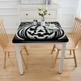 thumbnail image 3 of nygtbtfer Halloween Black Tablecloth , Table Cloth Square Tables, , Skull Ghost Tablecloth for Halloween Decorations, 3 of 7