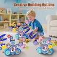 thumbnail image 2 of Juego de juguetes Fivoro STEM Gears para niños mayores de 3 años con 18 piezas, 2 of 7