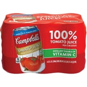 Campbell's Tomato Juice, 11.5 oz. , 6-pack