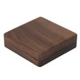thumbnail image 2 of Caja para pulsera hecha a mano de nogal pulido brillante, joyero con bisagras entrelazadas para aniversario de cumpleaños, 2 of 5