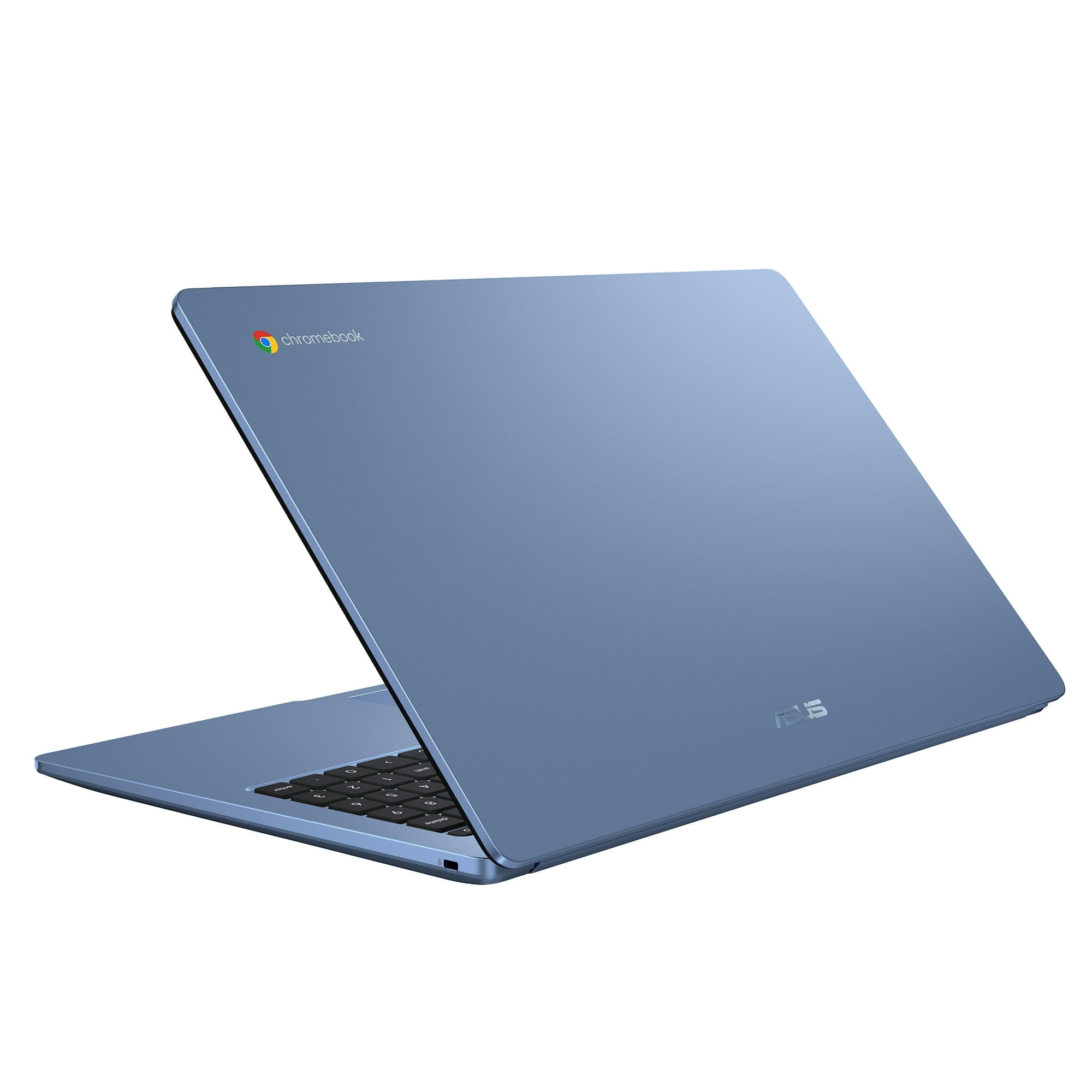 ASUS Chromebook CX15 15.6" FHD Laptop Intel Celeron N4500 4GB RAM 128GB eMMC Chrome OS, Fabric Blue