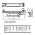 thumbnail image 7 of 70mm-420mm 5um 18mm*20mm Slim Linear Scale Original Thin Small Grating Ruler Encoder ,High Performance, 7 of 7