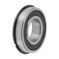 thumbnail image 1 of Rodamientos de bolas de ranura profunda 6206NR2RS de Unique Bargains 30x62x16mm P6 con doble sello de goma lubricados 1 Pc para ruedas de coche, scooter, patineta, universal negro, 1 of 6