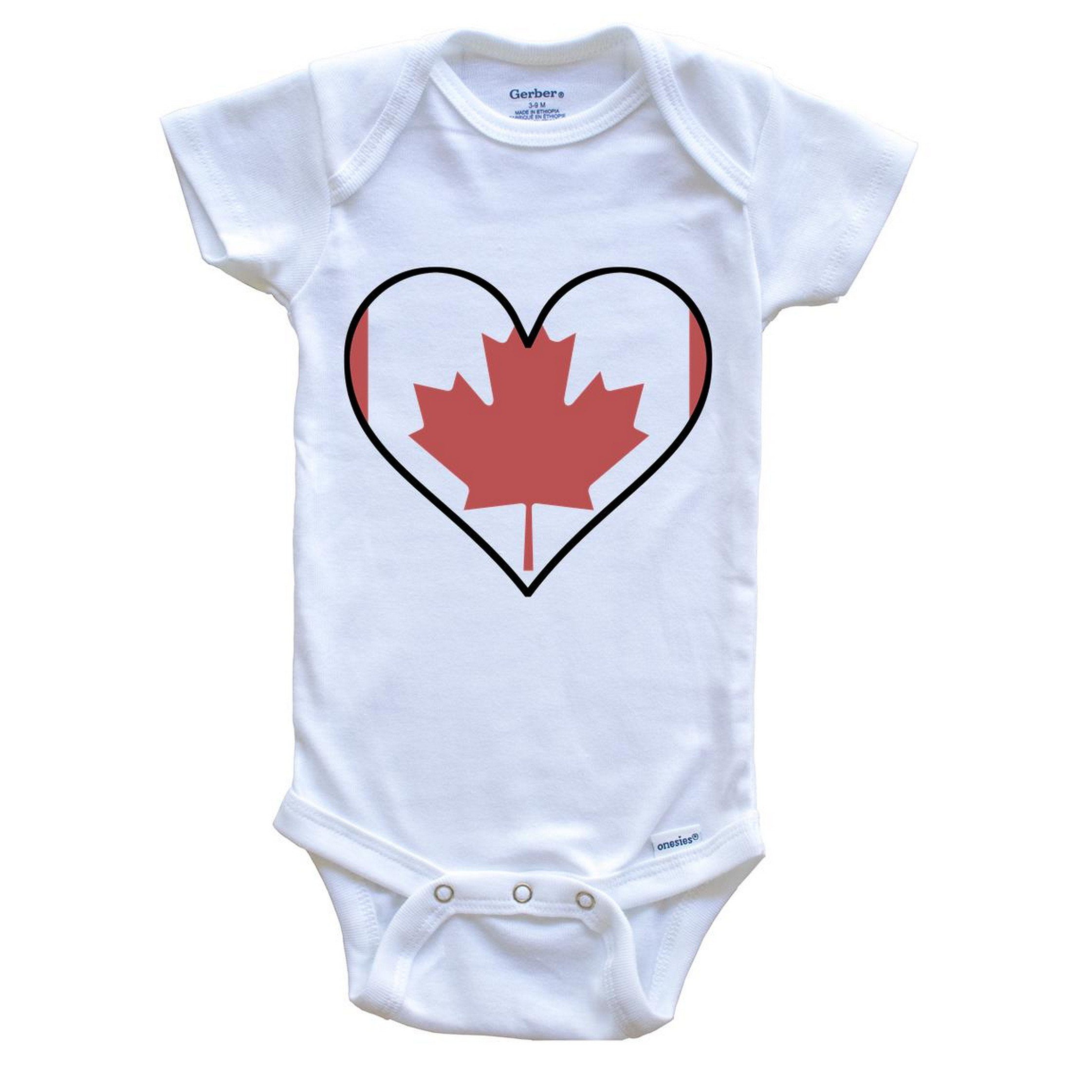 Canadian Flag Canada Maple Leaf Infant Baby Boys Girls Infant Creeper Sleeveless Romper Bodysuit Rompers Jumpsuit