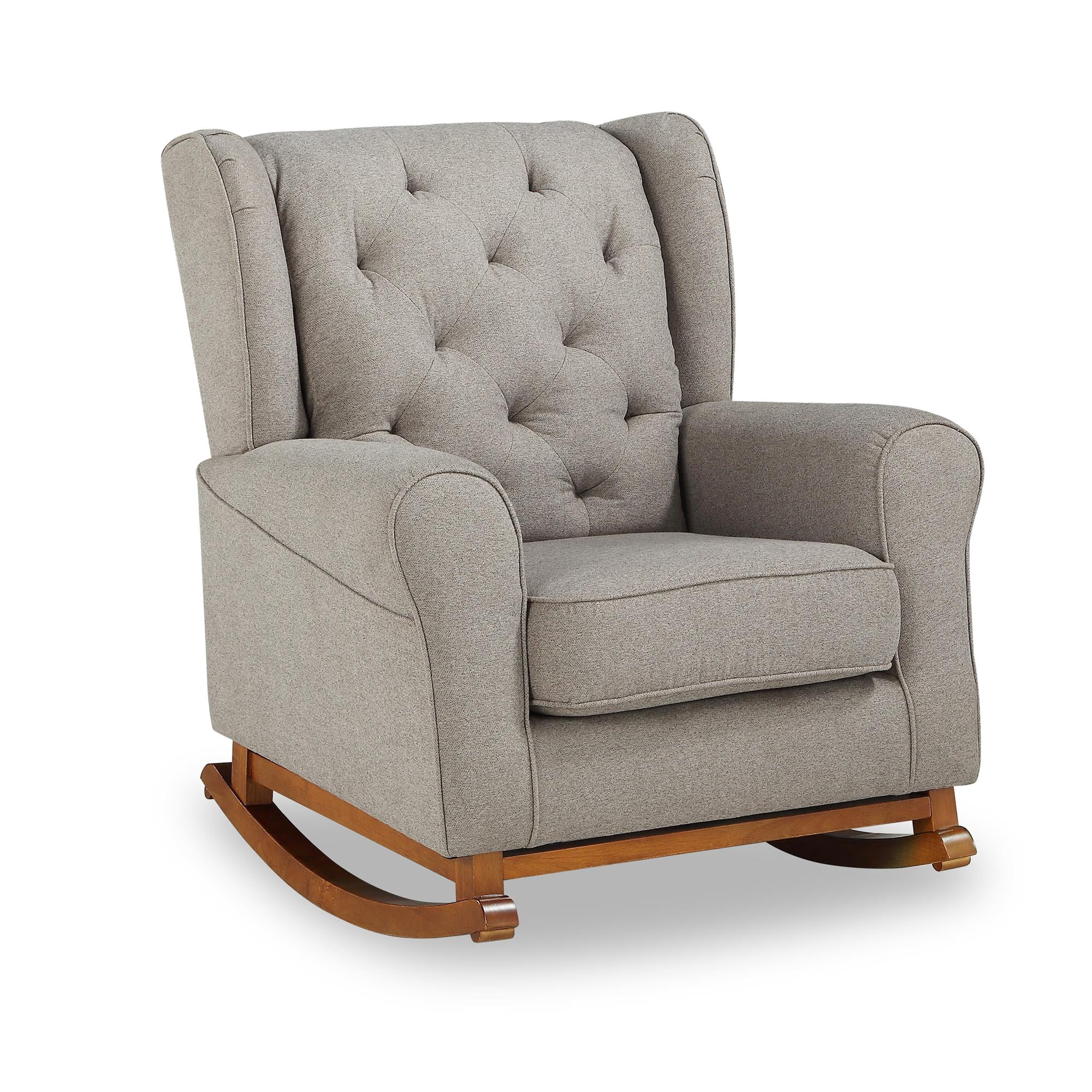baby relax ariana tufted wingback rocker