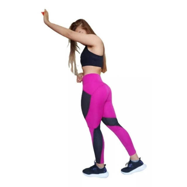 Leggins ,licra Colombiana Deportivos Gym Levanta Pompi