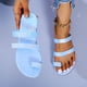 thumbnail image 4 of Pantuflas de gran tamaño para mujer, sandalias de playa con punta abierta, chanclas Wmkox8yii  ytu10957, 4 of 5