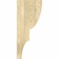 thumbnail image 3 of Ekena Millwork 6"W x 12"D x 28"H Ridgewood Rough Sawn Corbel, Douglas Fir, 3 of 9