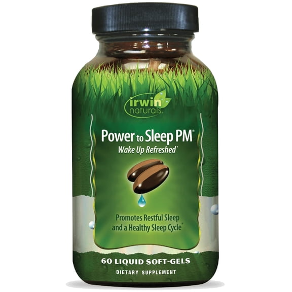 Irwin Naturals Power to Sleep PM - 60 Liquid Soft-Gels