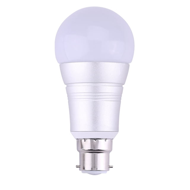 Luz del color de la lámpara de 7W RGBW Wifi RGB LED para la ayuda del Smart Home para Alexa y Google B22