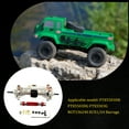 thumbnail image 3 of fastboy Worm All Metal Front Axle Aluminum Complete Axle With Worm Gear RC Crawler With Ease And Durability Axles Tool Alloy Silver 1Set, 3 of 6