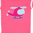 thumbnail image 4 of Inktastic Helicopter Pink Girls Girls Baby Bodysuit, 4 of 5