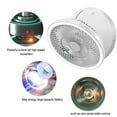 thumbnail image 3 of Small Desk Fan, USB Fan Small Quiet Personal Table Fan for Bedroom Office Home, Foldaway, 3 of 5