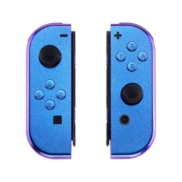eXtremeRate Chameleon Purple Blue Joycon Handheld Controller Housing with Full Set Buttons, DIY Replacement Shell for Nintendo Switch & Switch Model Joy-Con – NOT Included - Walmart.com