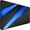Black Blue, variant on Desk Pad, Large Gaming Mouse Pad,Extended Keyboard Mouse Mat 35.4 X 15.7 Inch Desk Pad with Non-Slip Rubber Base & Stitched Edge for Computers Laptop Desk Home Office Accessories,Black Blue