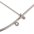 thumbnail image 3 of Cierre de Boquilla Marco de Metal Manija para Bolsos / Monederos Bricolaje 15cm Plata Zulema Marco de metal para monedero, 3 of 8
