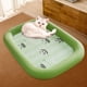 thumbnail image 1 of Almohadilla para mascotas, de verano, ligera, de seda gruesa, para cachorros y gatitos, ideal para perros pequeños y medianos gatos Verde, 1 of 8
