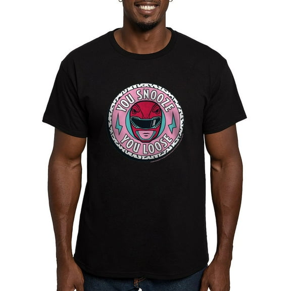 CafePress - Power Rangers You Snooze You Men's Classic T Shirt - Men's Fitted T-Shirt