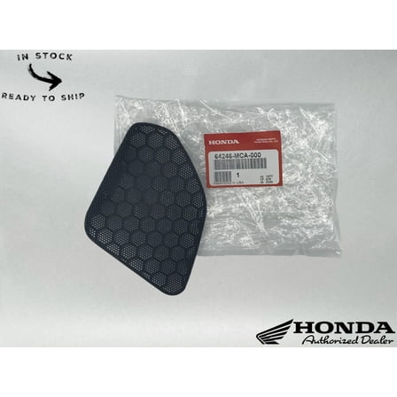Honda Genuine OEM Left Front Speaker Cover 64246-MCA-000