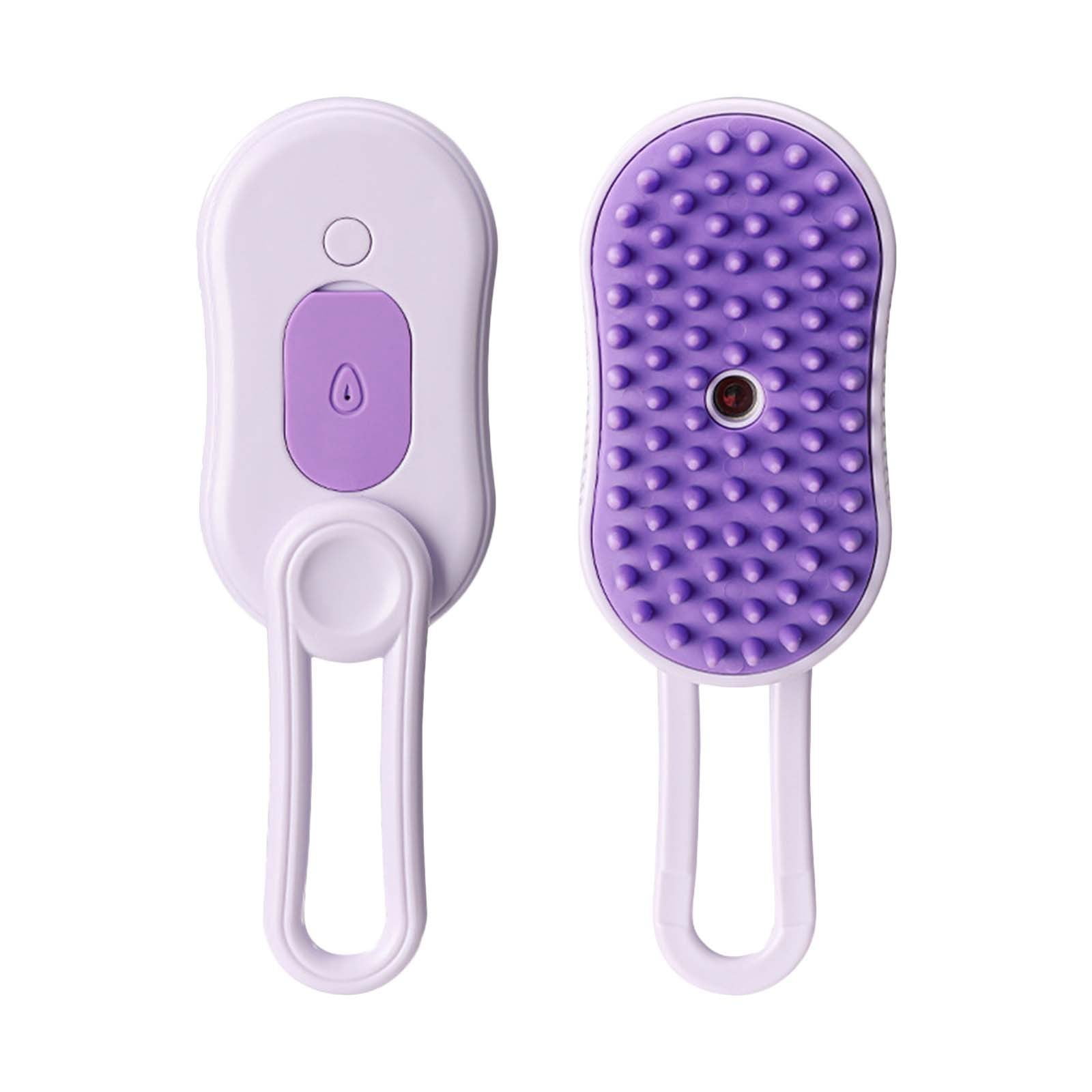 Pet Comb Cat Dog Spray Brush Massage Comb Button Spray Fly(Handle Pet Brush Hair Spray Portable Dog Bath compatible with Machine Dog Nail Trimmers for Small Dogs Cat Dry Shampoo for Dander Great