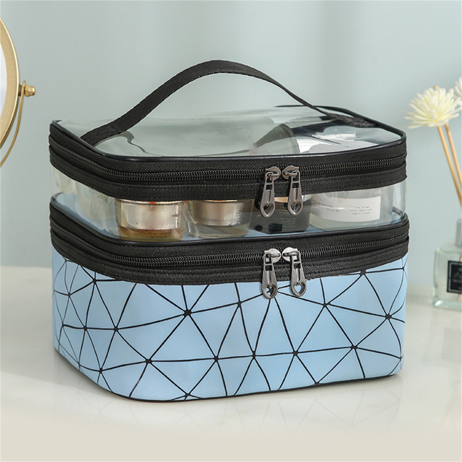Trousse De Toilette étanche Organisatrice – Multi-compartiments Pour Maquillage Et Cosmétiques, Neuf Avec étiquettes